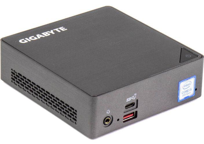 Gigabyte  BRIX GB-BRi5H-8250 Barebone MFF PC - Intel Core i5-8250U 1.6GHz - 512GB - Black - 16GB RAM - Excellent