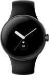 Google Pixel Watch 1 (Bluetooth + LTE) - 32GB - 41mm - Matte Black Stainless Steel Case with Obsidian Fluoroelastomer Active Band