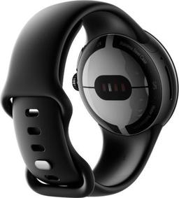 Google Pixel Watch 1 (Bluetooth + LTE) - 32GB - 41mm - Matte Black Stainless Steel Case with Obsidian Fluoroelastomer Active Band