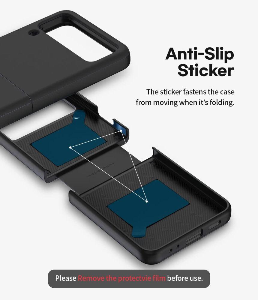 Goospery Fard Phone Case for Samsung Galaxy Z Flip4 - Black