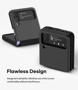 Goospery Fard Phone Case for Samsung Galaxy Z Flip4 - Black