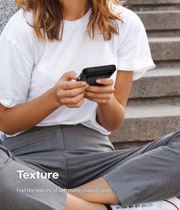 Goospery Fard Phone Case for Samsung Galaxy Z Flip4 - Black