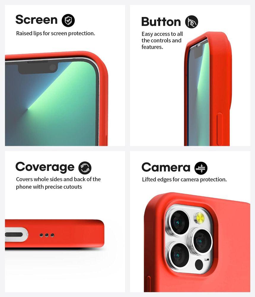 Goospery Silicone Phone Case for iPhone 13 Pro - Reebelo Australia