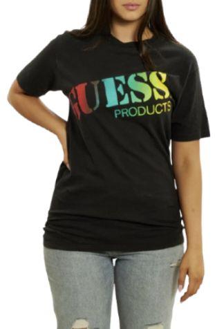 Guess  Spell Out Tee M - Black - Excellent