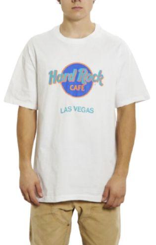 Hard Rock  Cafe 'Las Vegas' Tee XL - White - Excellent