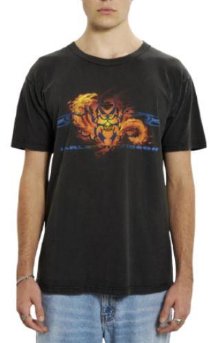 Harley Davidson  'Harrisburg Pennsylvania' Tee L - Black - Excellent