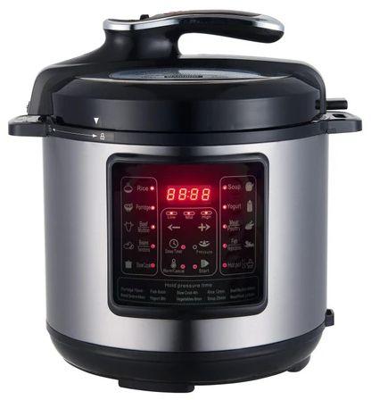Healthy Choice  PC640 6L Electric Pressure Cooker - Silver - Premium