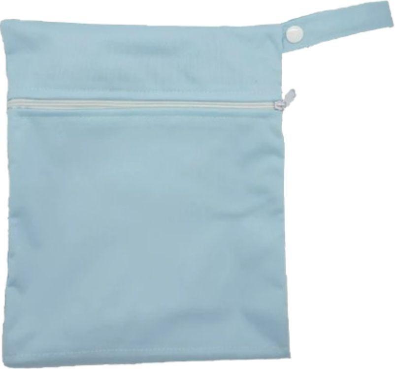 HippyBottomus  Wetbag Mini Double Zipper - Blue - Over Stock