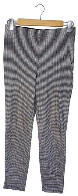 H&M Check Pants 8 - Black