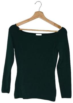 H&M Green Long Sleeve Blouse M - Green