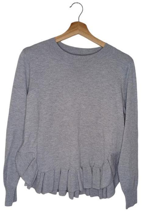 H&M  Knit Jumper M - Grey - Excellent