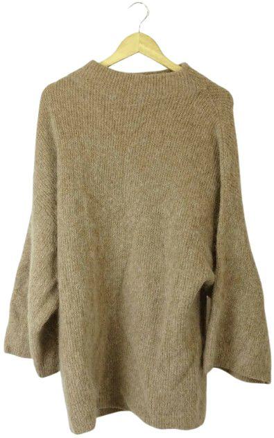 H&M  Knitted Shrug Jumper S - Brown - Excellent