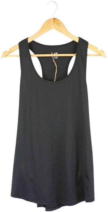H&M  Singlet M - Black - Excellent