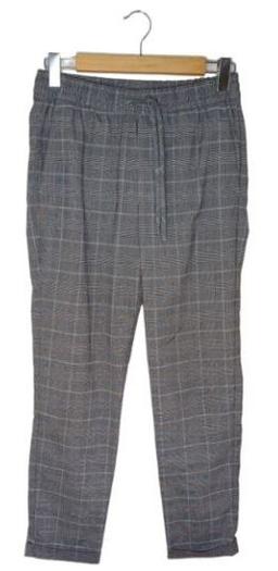 H&M Textured Pants XS - Grey