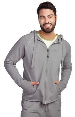 Hoseg Men's Full Zip Hoodie (S)