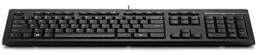 HP 125 266C9AA USB Wired Keyboard - Black
