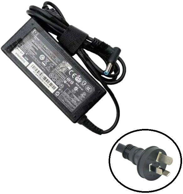 HP  65W AC Adapter Charger (Blue Tip) - Black - Premium