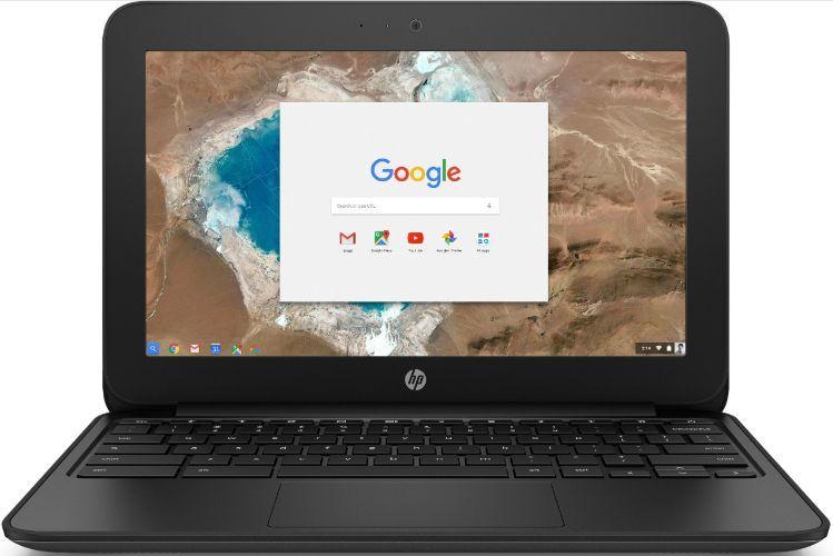 HP Chromebook 11 G5 EE Notebook PC 11.6" - Intel Celeron N3060 1.6GHz - 16GB - Black - 2GB RAM - Good