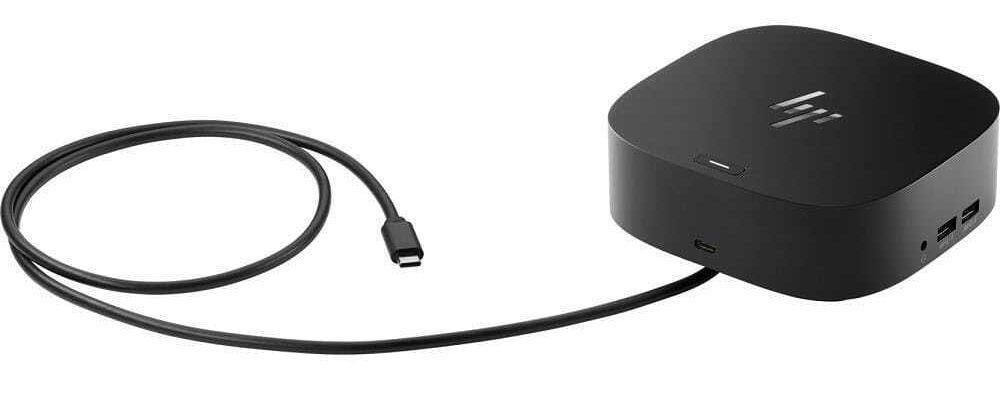 HP  Dock G5 HDMI 2x DP USB 3.0 LAN USB-C Docking Station - Black - Good