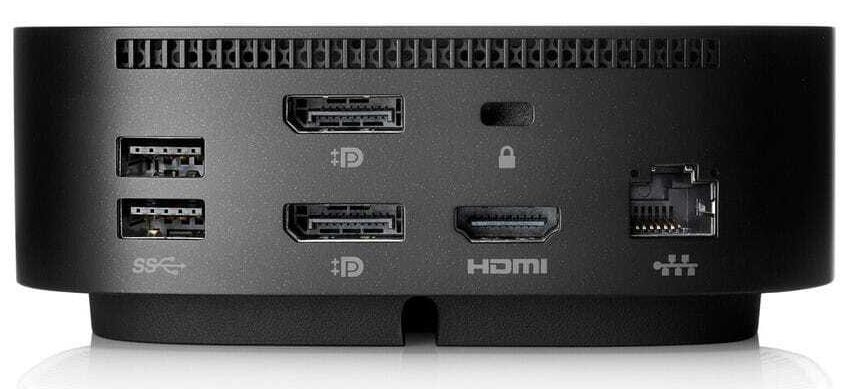 HP Dock G5 HDMI 2x DP USB 3.0 LAN USB-C Docking Station - Black