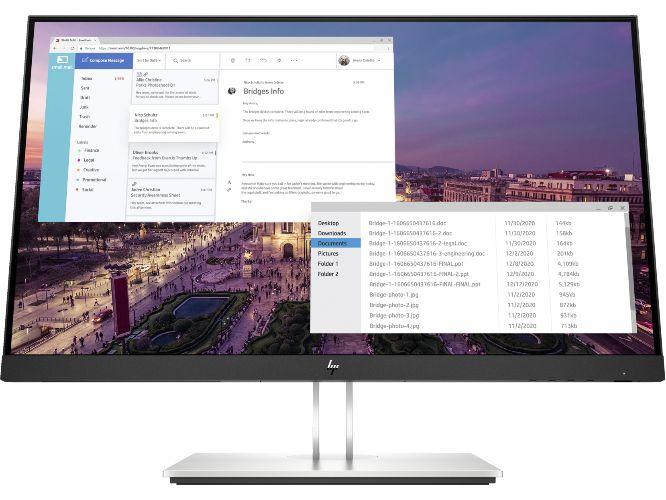 HP E23 G4 FHD Monitor 23" - Black - 23 Inch