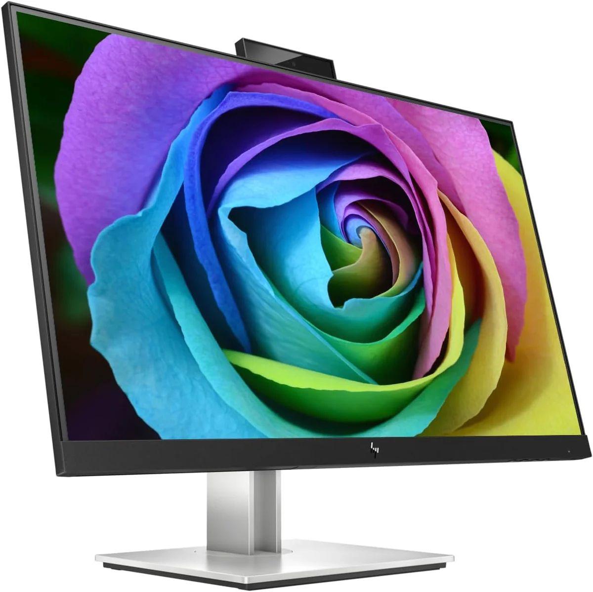 HP E24d G4 FHD USB-C Docking Monitor 23.8" - Black - 23.8 Inch