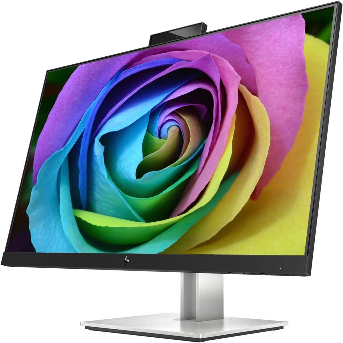 HP E24d G4 FHD USB-C Docking Monitor 23.8" - Black - 23.8 Inch