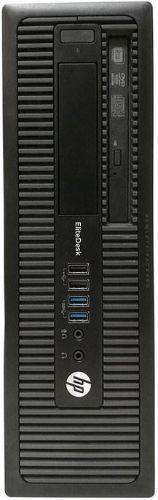 HP  EliteDesk 800 G1 SFF - Intel Core i5-4570 3.2GHz - 120GB - Black - 8GB RAM - Excellent