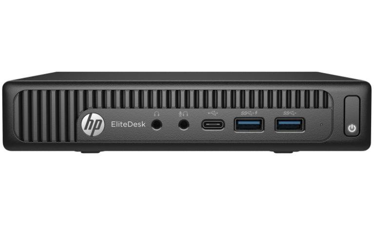HP  EliteDesk 800 G2 MFF i5-6500T 2.5GHz - 256GB - Black - 16GB RAM - Excellent
