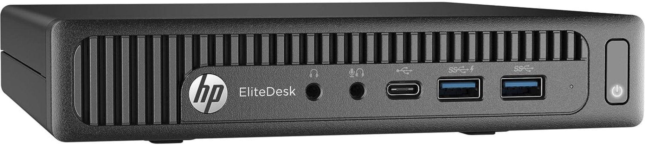 HP EliteDesk 800 G2 Mini Desktop - Intel Core i5-6500T 2.5GHz - 480GB - Black - 8GB RAM