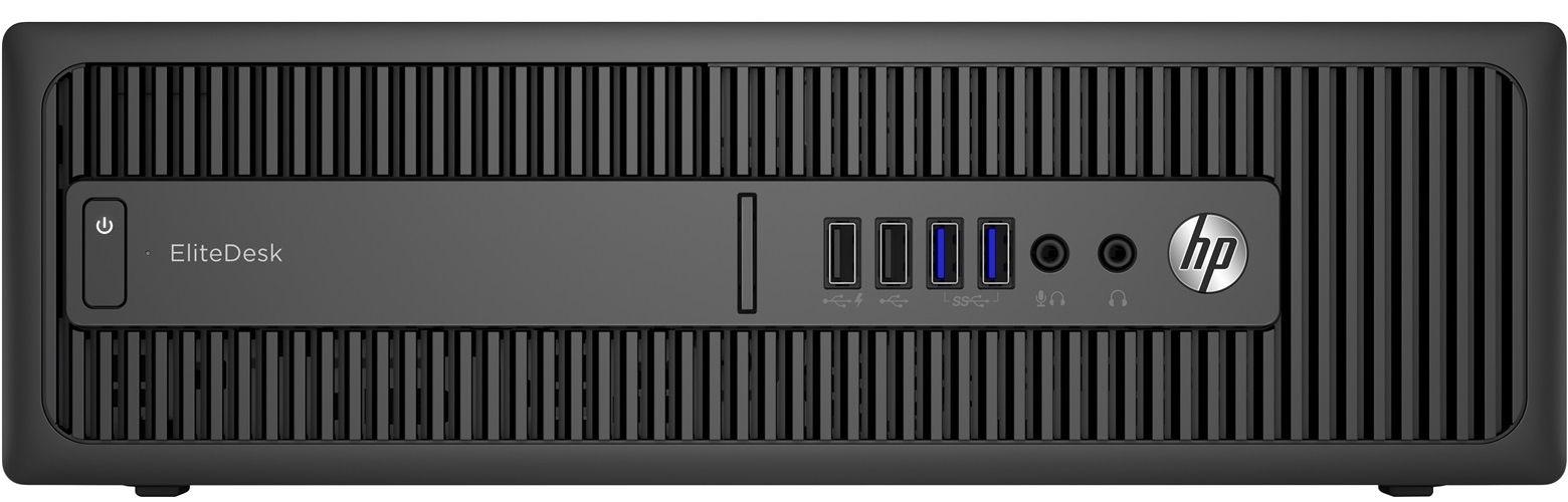 HP  EliteDesk 800 G2 SFF - Intel Core i5-6500 3.2GHz - 500GB - Black - 8GB RAM - Good
