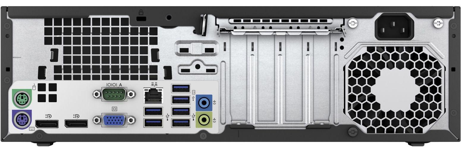 HP EliteDesk 800 G2 SFF - Intel Core i5-6500 3.2GHz - 256GB - Black - 8GB RAM