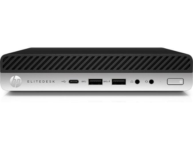 HP  EliteDesk 800 G3 Mini PC i5-7500T 2.7GHz - 256GB - Black - 16GB RAM - Good