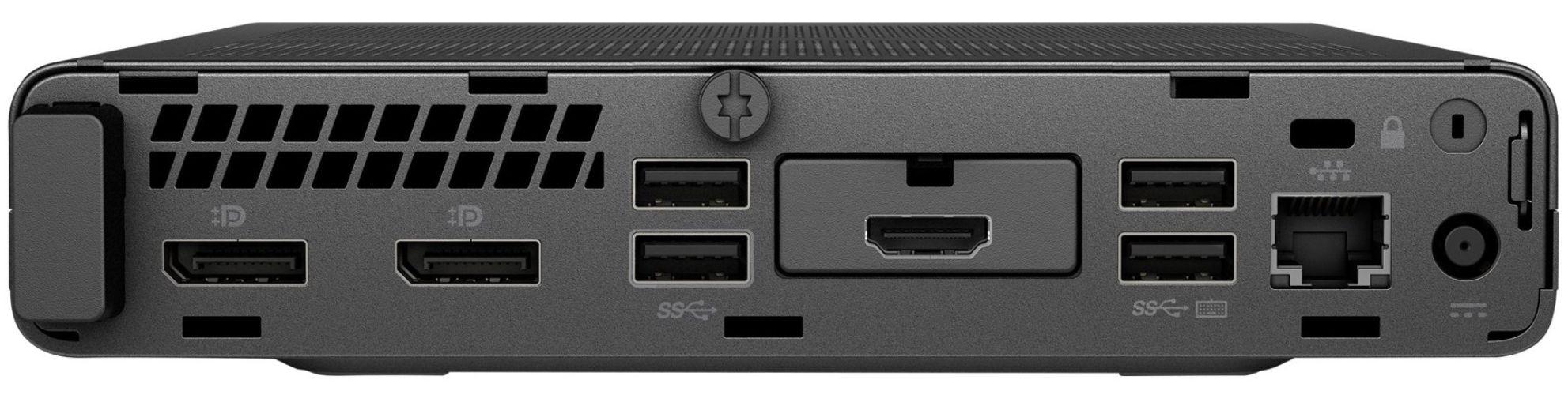 HP EliteDesk 800 G4 Desktop Mini Micro PC - Intel Core i5-8500 3.0GHz - 256GB - Black - 16GB RAM