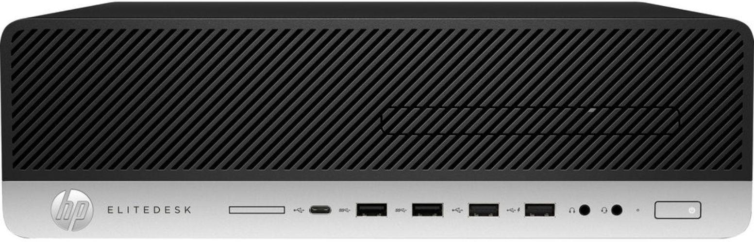 HP  EliteDesk 800 G5 SFF - Intel Core i5-9500 3.0GHz - 256GB - Black - 8GB RAM - Excellent