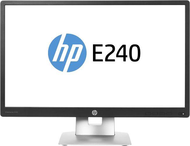 HP  EliteDisplay E240 23.8"  IPS Monitor - Black - Good