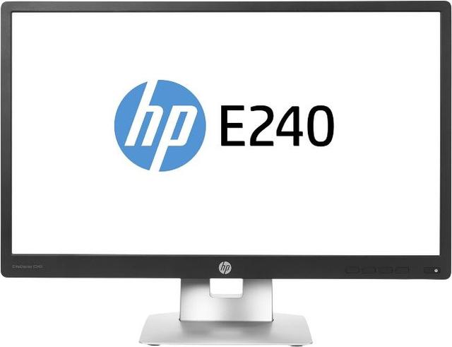 HP EliteDisplay E240 23.8" Monitor in Black in Good condition