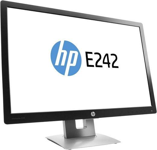 HP EliteDisplay E242 Monitor 24" - Black - 24 Inch