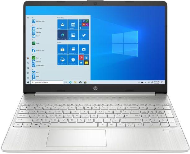 HP Notebook 15s-fq1055tu Laptop 15.6" Intel Core i7-1065G7 1.3GHz in Silver in Excellent condition