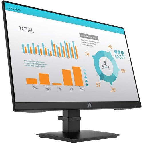 HP P24 G4 23.8" FHD Monitor - Black - 23.8 Inch