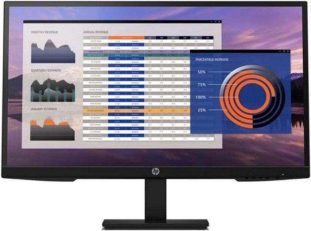 HP P27h G4 27" FHD Monitor  in Black