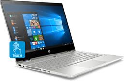 HP Pavilion x360 14-cd0xxx 2-in-1 Laptop 14" - Mineral Silver - Intel Core i5-8250U 1.6GHz - 8GB RAM - 256GB