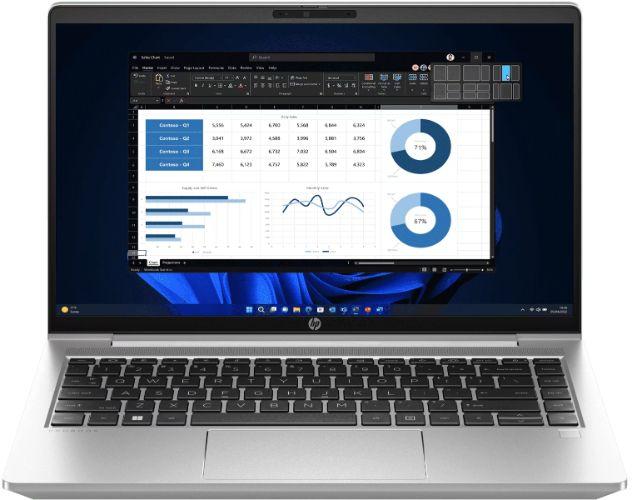 HP ProBook 445 G10 Notebook PC 14" - Pike Silver - AMD Ryzen 5 7530U 2.0GHz - 16GB RAM - 256GB