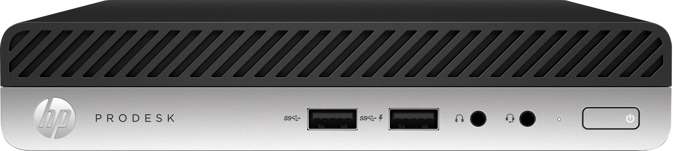 HP  ProDesk 400 G4 Mini Desktop PC - Intel Core i5-8500T 2.1GHz - 256GB - Black - 16GB RAM - Excellent