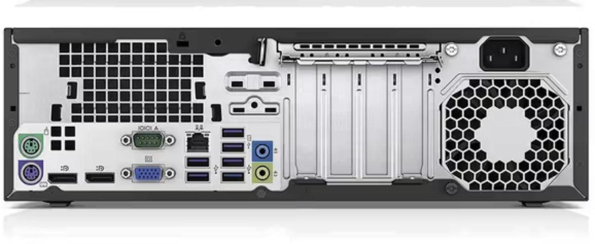 HP ProDesk 600 G2 SFF i3-6100 3.7GHz - 500GB - Black - 8GB RAM