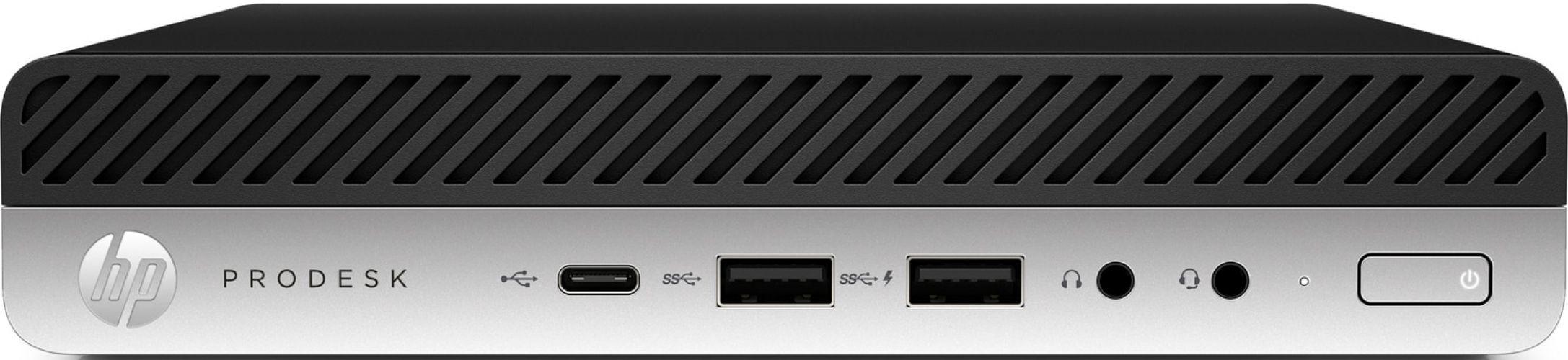 HP  ProDesk 600 G4 MFF - Intel Core i5-8500T 2.1GHz - 256GB - Black - 8GB RAM - Excellent