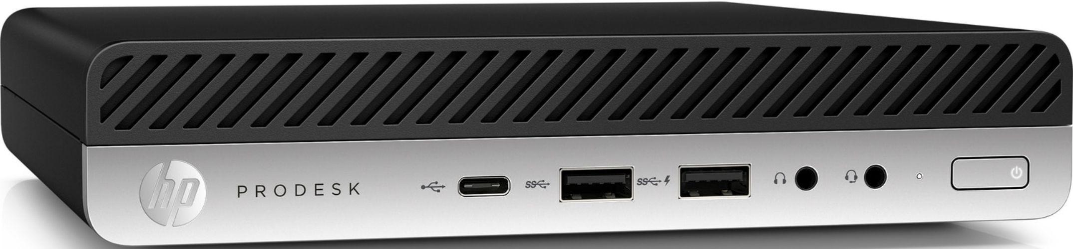 HP ProDesk 600 G4 MFF - Intel Core i5-8500T 2.1GHz - 256GB - Black - 16GB RAM