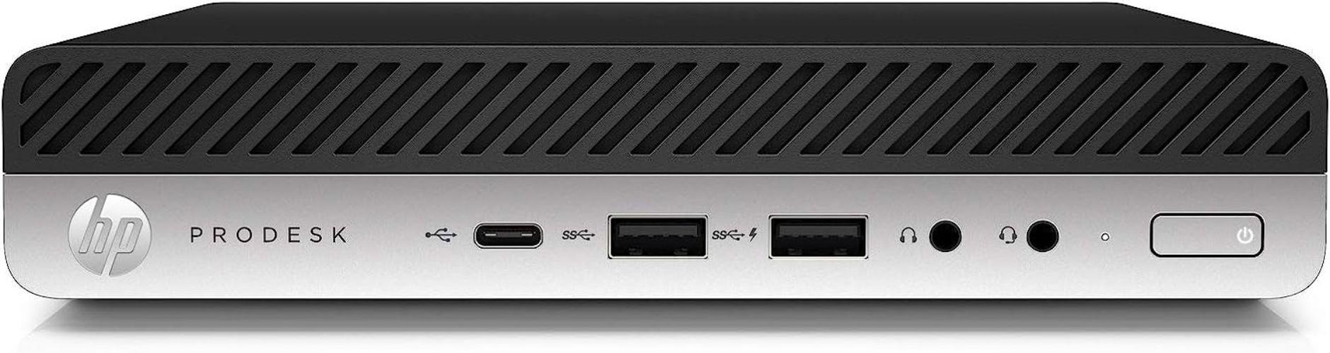 HP  ProDesk 600 G5 Desktop Mini Business PC - Intel Core i5-9500T 2.2GHz - 256GB - Black - 16GB RAM - Good