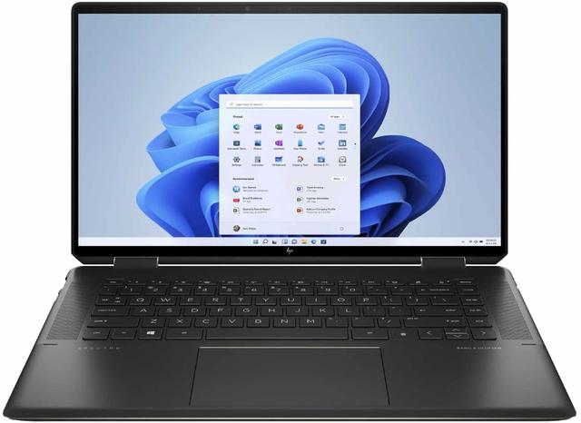 HP Spectre x360 16-f0005tx 2-in-1 Laptop 16" Intel Core i7-11390H 2.9GHz in Nightfall Black in Excellent condition