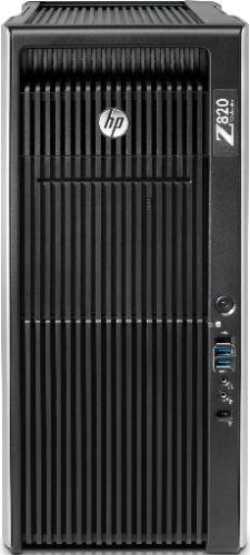 HP  Z820 Workstation Mini Tower Desktop - Dual Intel Xeon E5-2670 v2 2.5GHz - 512GB - Black - 256GB RAM - Good